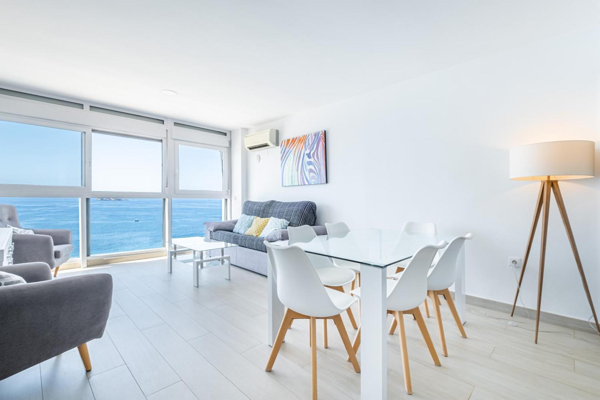 Santa Margarita Deluxe 14-C Levante Beach เบนิดอร์ม ภายนอก รูปภาพ