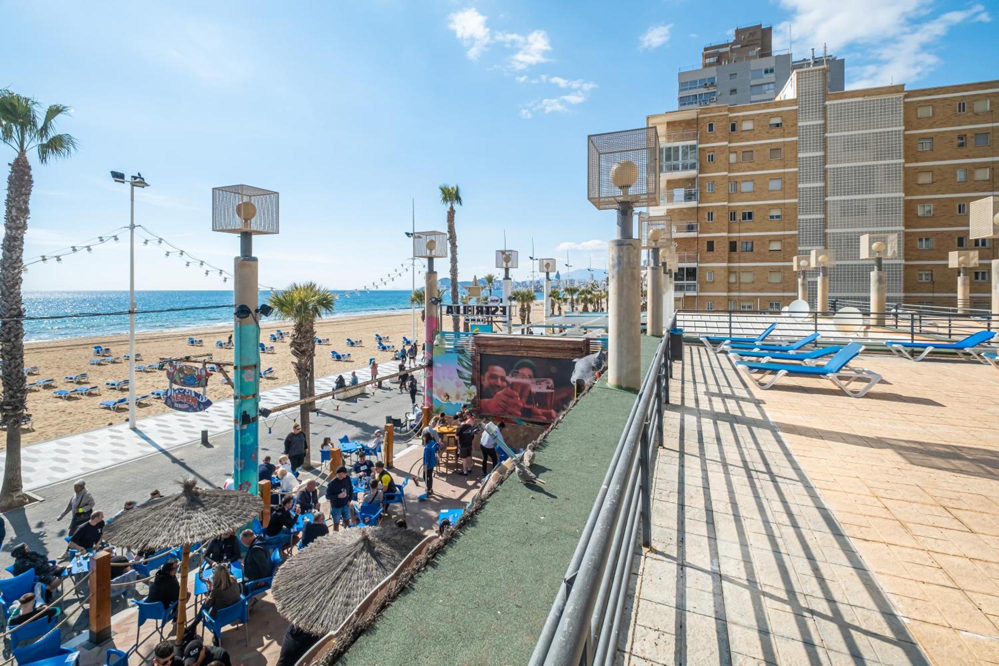 Santa Margarita Deluxe 14-C Levante Beach เบนิดอร์ม ภายนอก รูปภาพ